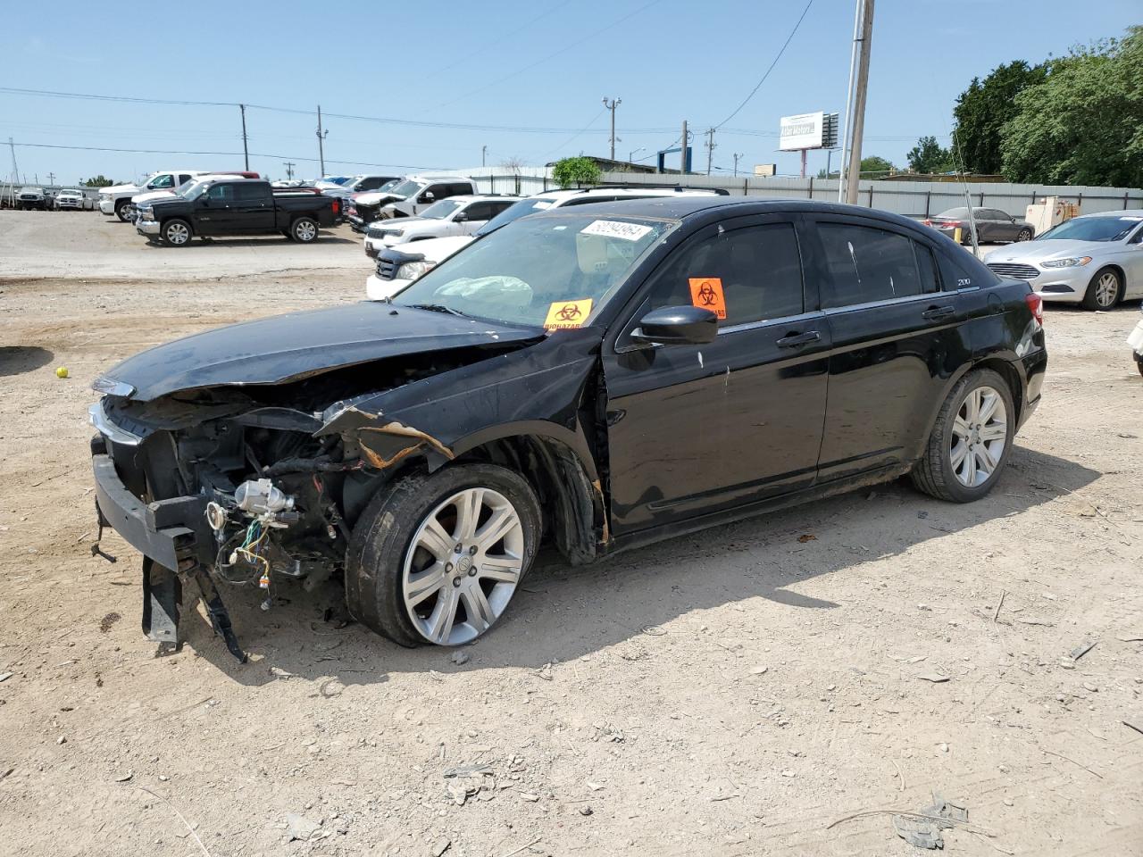 2012 Chrysler 200 Touring vin: 1C3CCBBB9CN226452