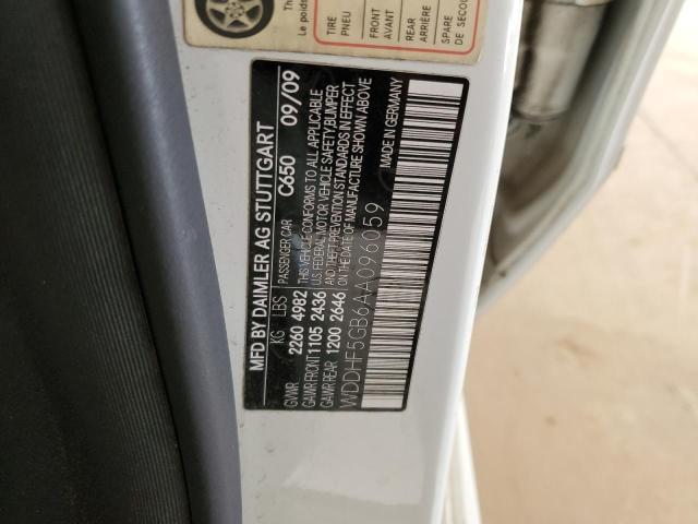 2010 Mercedes-Benz E 350 VIN: WDDHF5GB6AA096059 Lot: 58852784