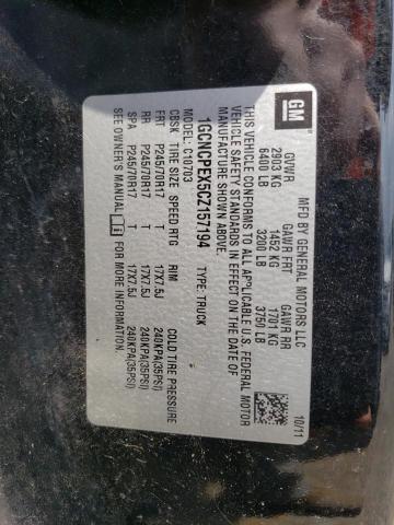 2012 Chevrolet Silverado C1500 VIN: 1GCNCPEX5CZ157194 Lot: 59987704