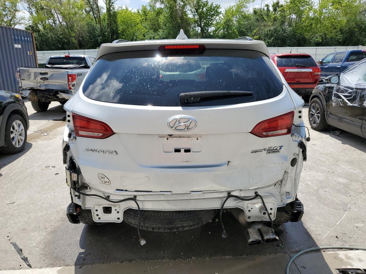 5XYZW4LA8HG423447 2017 Hyundai Santa Fe Sport