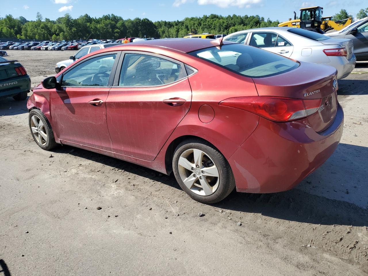 5NPDH4AE0DH381269 2013 Hyundai Elantra Gls