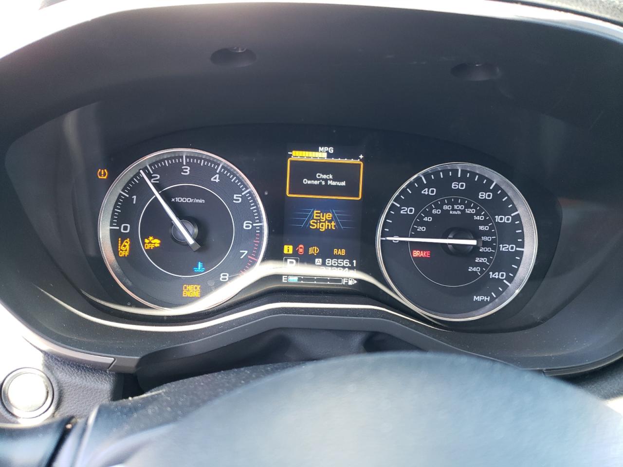 4S3GTAS64K3715782 2019 Subaru Impreza Limited