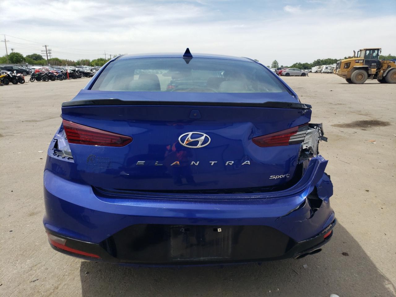 2020 Hyundai Elantra Sport vin: KMHD04LB6LU037942