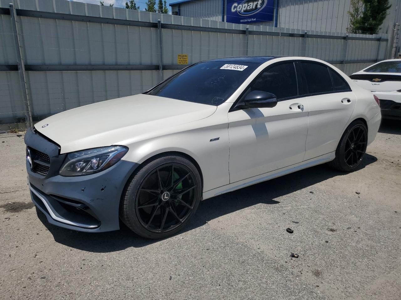 2016 Mercedes-Benz C 450 4Matic Amg vin: 55SWF6EB5GU132302