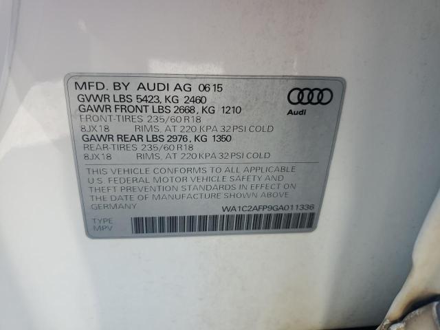 VIN WA1C2AFP9GA011336 2016 Audi Q5, Premium no.13