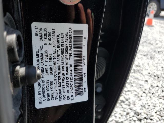 2HGFC1F32HH647081 2017 HONDA CIVIC - Image 12