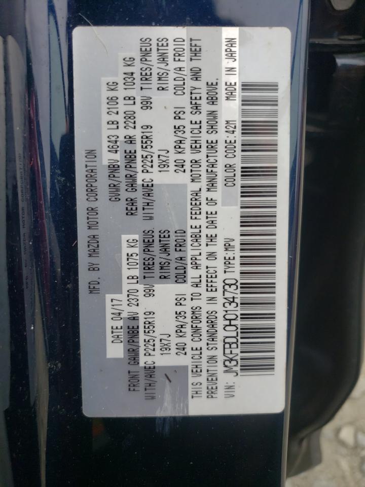 JM3KFBDL0H0134730 2017 Mazda Cx-5 Grand Touring