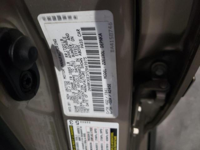 2007 Toyota Corolla Ce VIN: 1NXBR30E37Z843975 Lot: 58731404