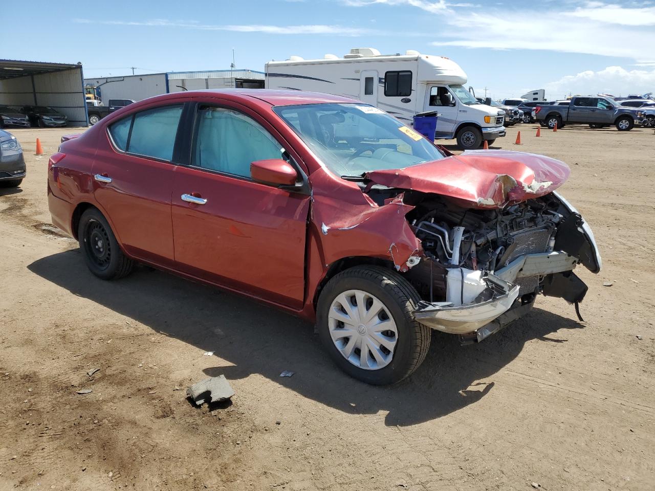 2019 Nissan Versa S vin: 3N1CN7AP6KL807098