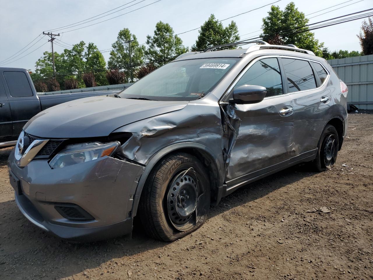 KNMAT2MV3GP681656 2016 Nissan Rogue S