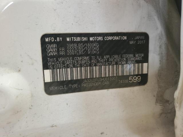 2017 MITSUBISHI LANCER ES - JA32U2FU3HU013007