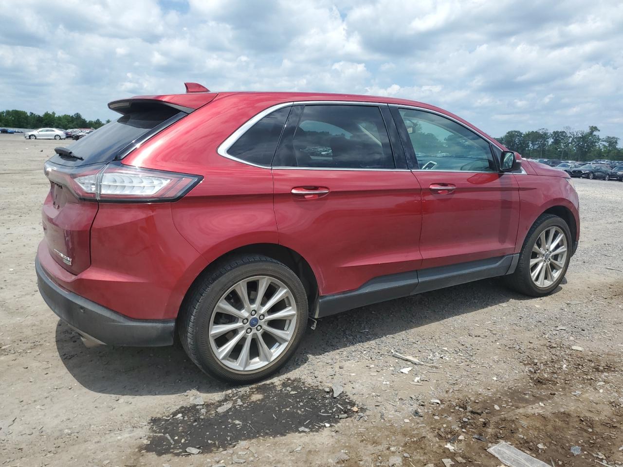 2017 Ford Edge Titanium vin: 2FMPK3K9XHBB02174