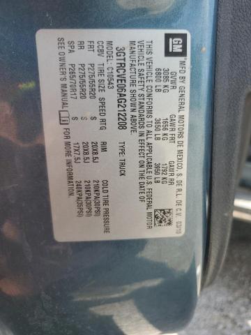 2010 GMC Sierra C1500 Sle VIN: 3GTRCVE06AG212208 Lot: 59790654