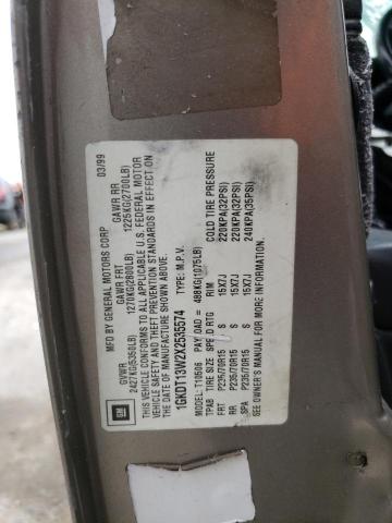 1999 GMC Jimmy VIN: 1GKDT13W2X2535574 Lot: 58138014