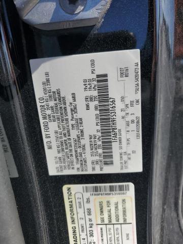 2015 Ford Mustang VIN: 1FA6P8TH9F5316567 Lot: 57033964