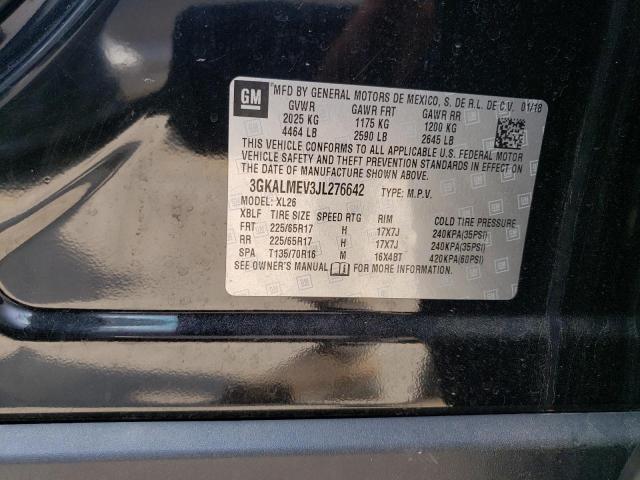 2018 GMC Terrain Sle VIN: 3GKALMEV3JL276642 Lot: 59564684