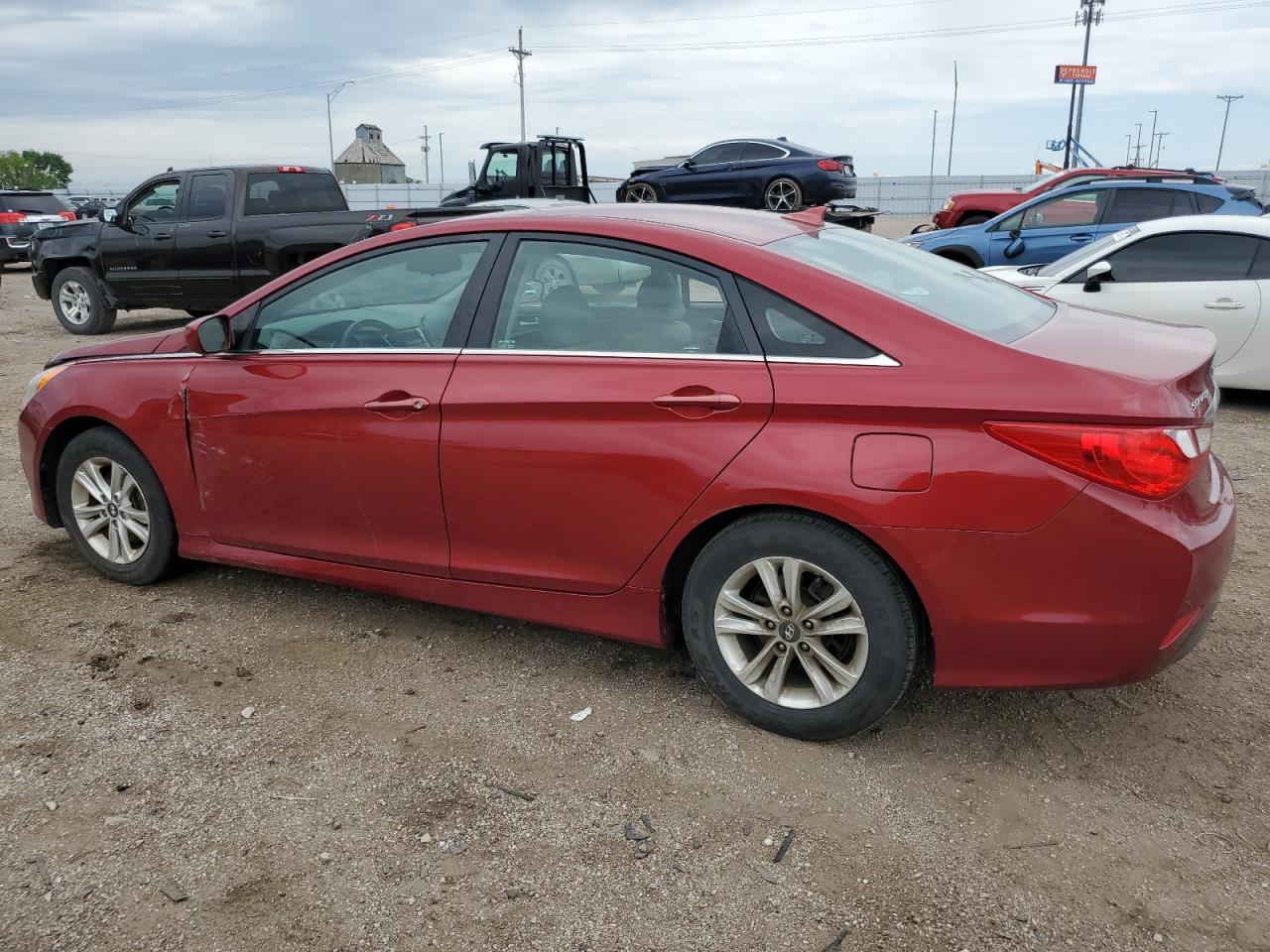 5NPEB4AC2EH858077 2014 Hyundai Sonata Gls