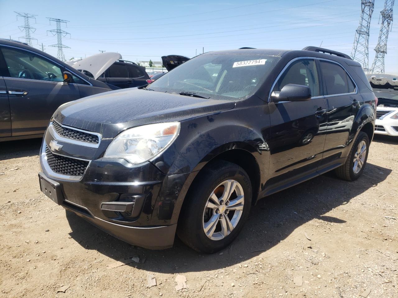 2GNALDEK5C6372319 2012 Chevrolet Equinox Lt