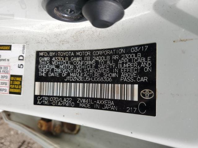 2017 Toyota Prius V VIN: JTDZN3EU5HJ068306 Lot: 60134744