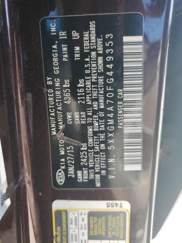 2015 KIA OPTIMA LX - 5XXGM4A70FG449353