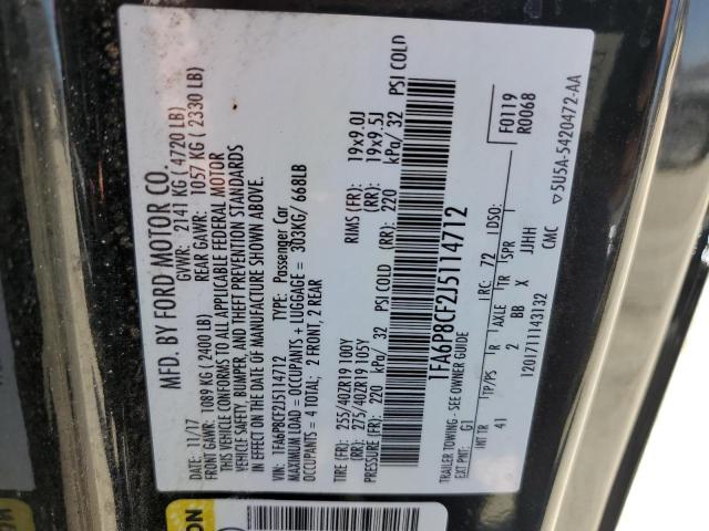 2018 FORD MUSTANG GT - 1FA6P8CF2J5114712