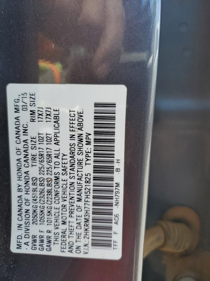 2HKRM3H77FH521825 2015 Honda Cr-V Exl