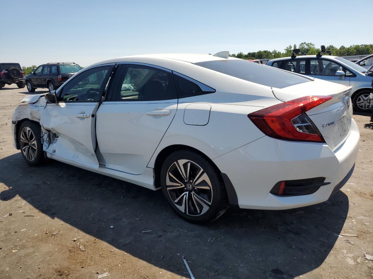 Lot #2808506566 2017 HONDA CIVIC EX