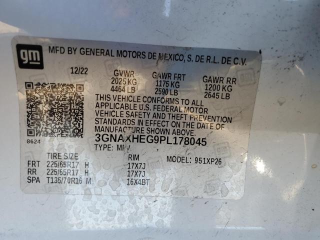 2023 CHEVROLET EQUINOX LS - 3GNAXHEG9PL178045