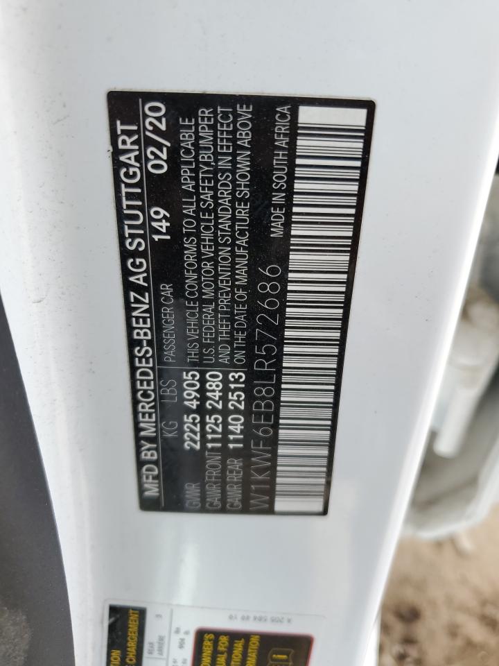 W1KWF6EB8LR572686 2020 Mercedes-Benz C 43 Amg