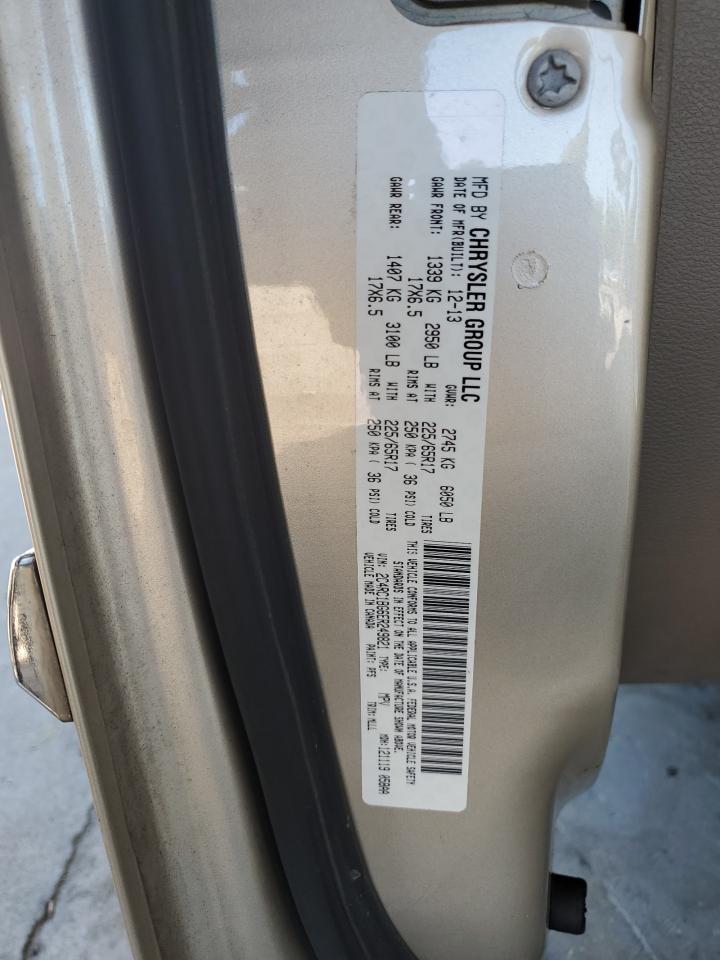 2C4RC1BG6ER249821 2014 Chrysler Town & Country Touring