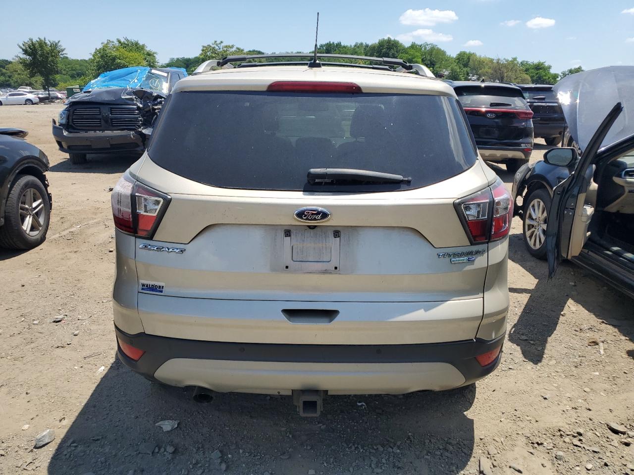 2017 Ford Escape Titanium vin: 1FMCU9J96HUA76485