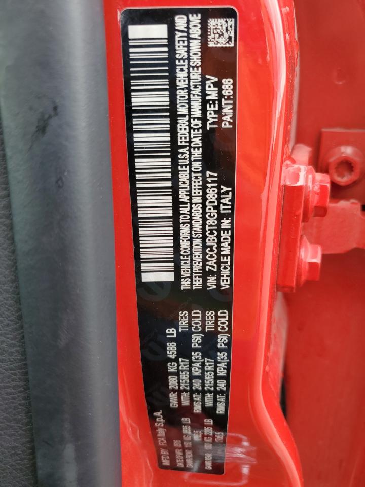 ZACCJBCT8GPD86117 2016 Jeep Renegade Trailhawk