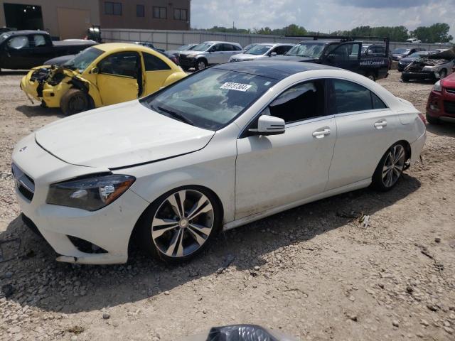 MERCEDES-BENZ CLA 250 2014 white  gas WDDSJ4EB5EN150676 photo #1