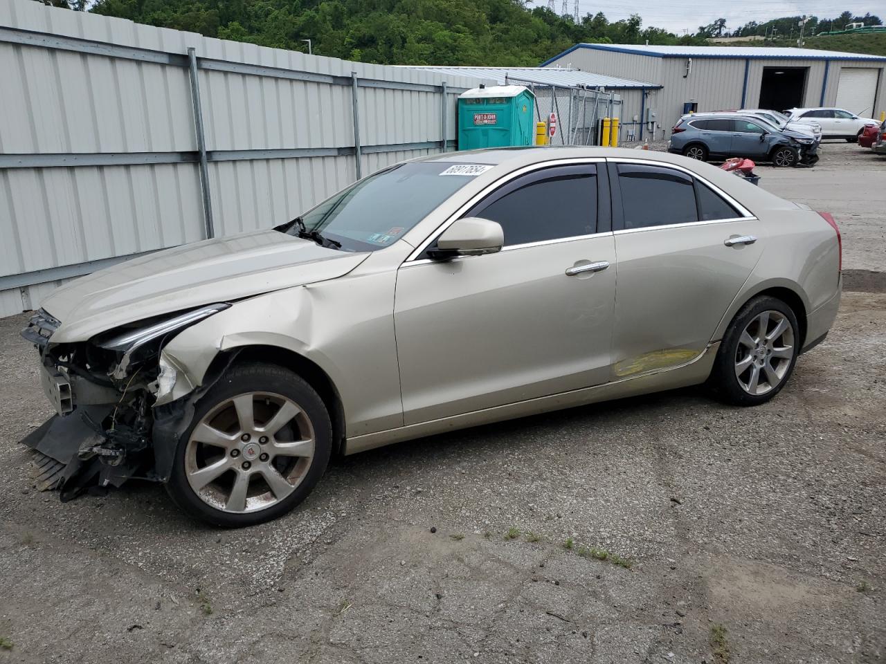 2014 Cadillac Ats Luxury vin: 1G6AB5RX9E0115752