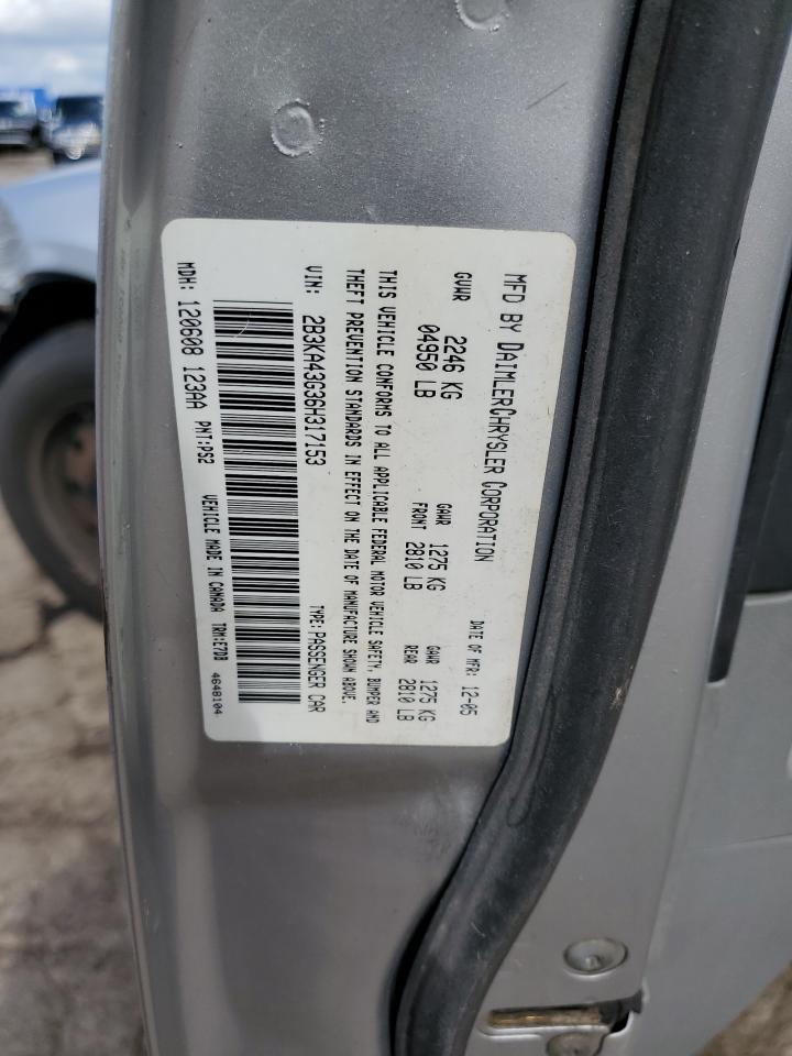 2B3KA43G36H317153 2006 Dodge Charger Se