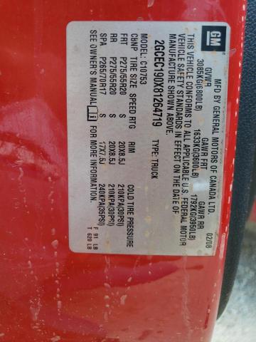 2008 Chevrolet Silverado C1500 VIN: 2GCEC190X81264719 Lot: 60019334