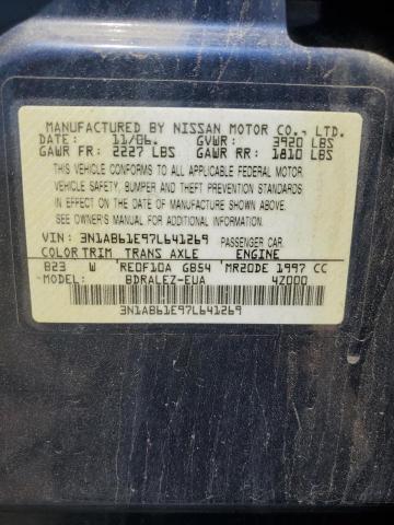 2007 Nissan Sentra 2.0 VIN: 3N1AB61E97L641269 Lot: 59760874