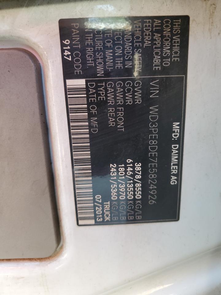 WD3PE8DE7E5824926 2014 Mercedes-Benz Sprinter 2500