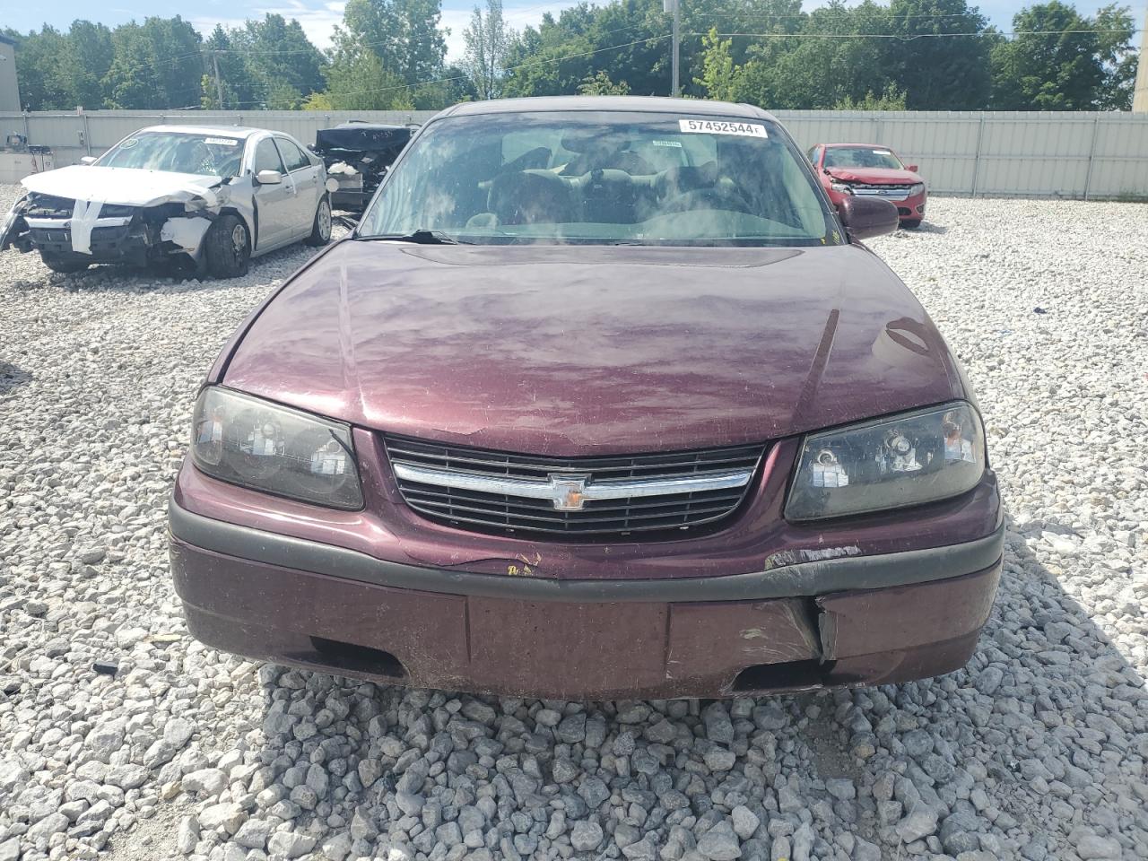 2G1WF52K339414963 2003 Chevrolet Impala