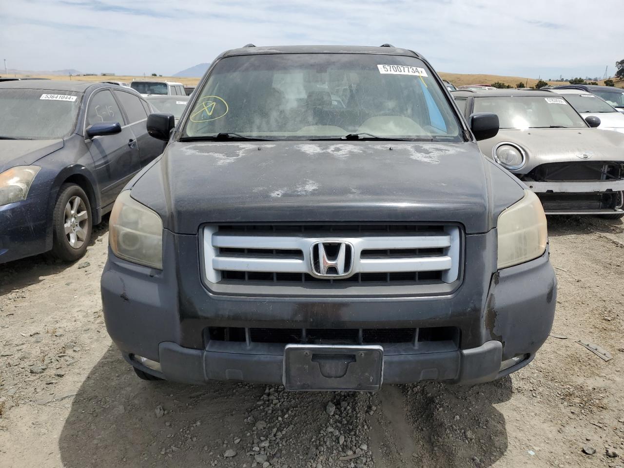 5FNYF28587B004015 2007 Honda Pilot Exl