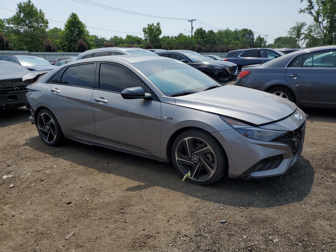 2022 Hyundai Elantra N Line vin: KMHLR4AF1NU245219