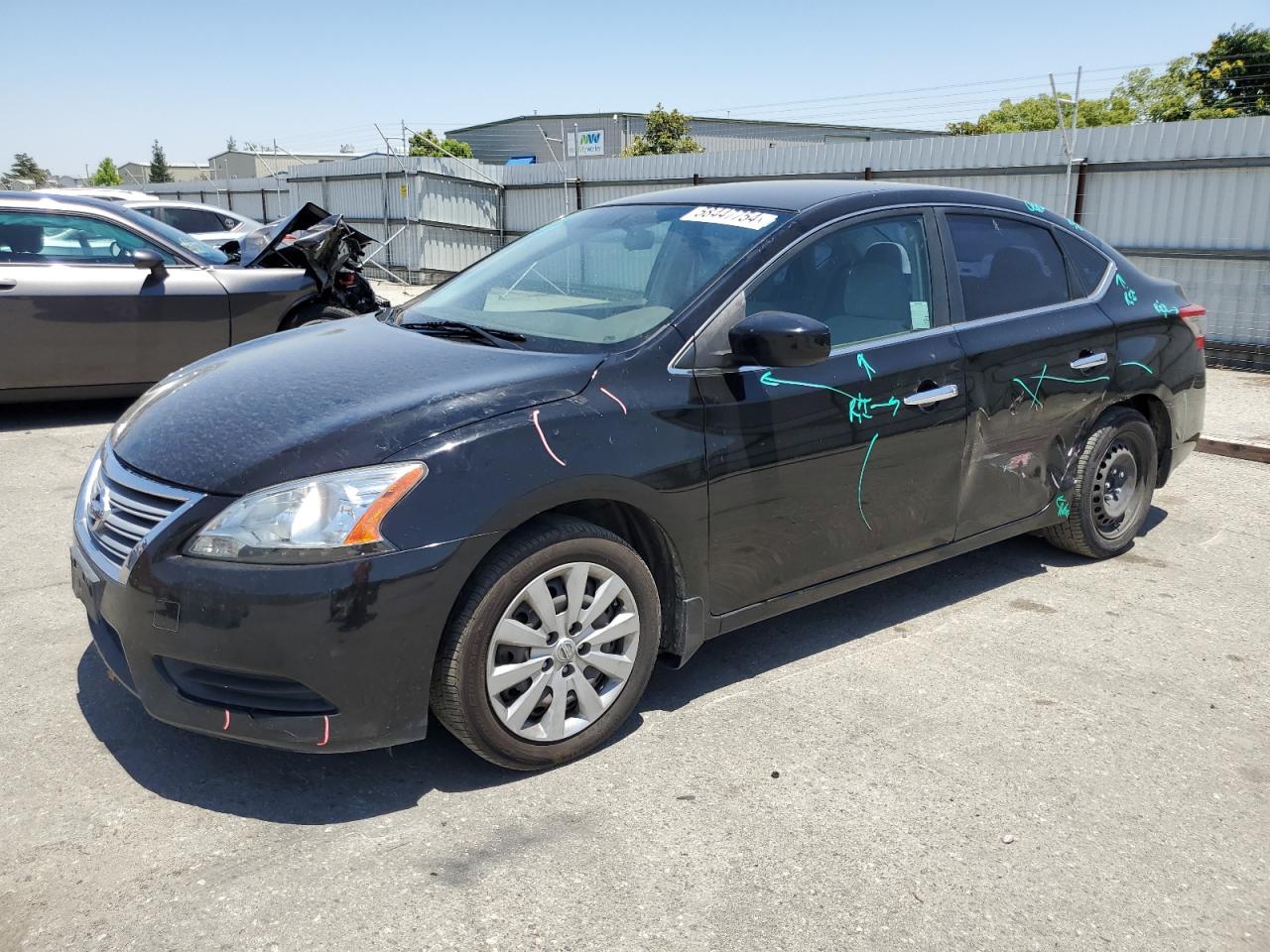 3N1AB7APXDL646855 2013 Nissan Sentra S