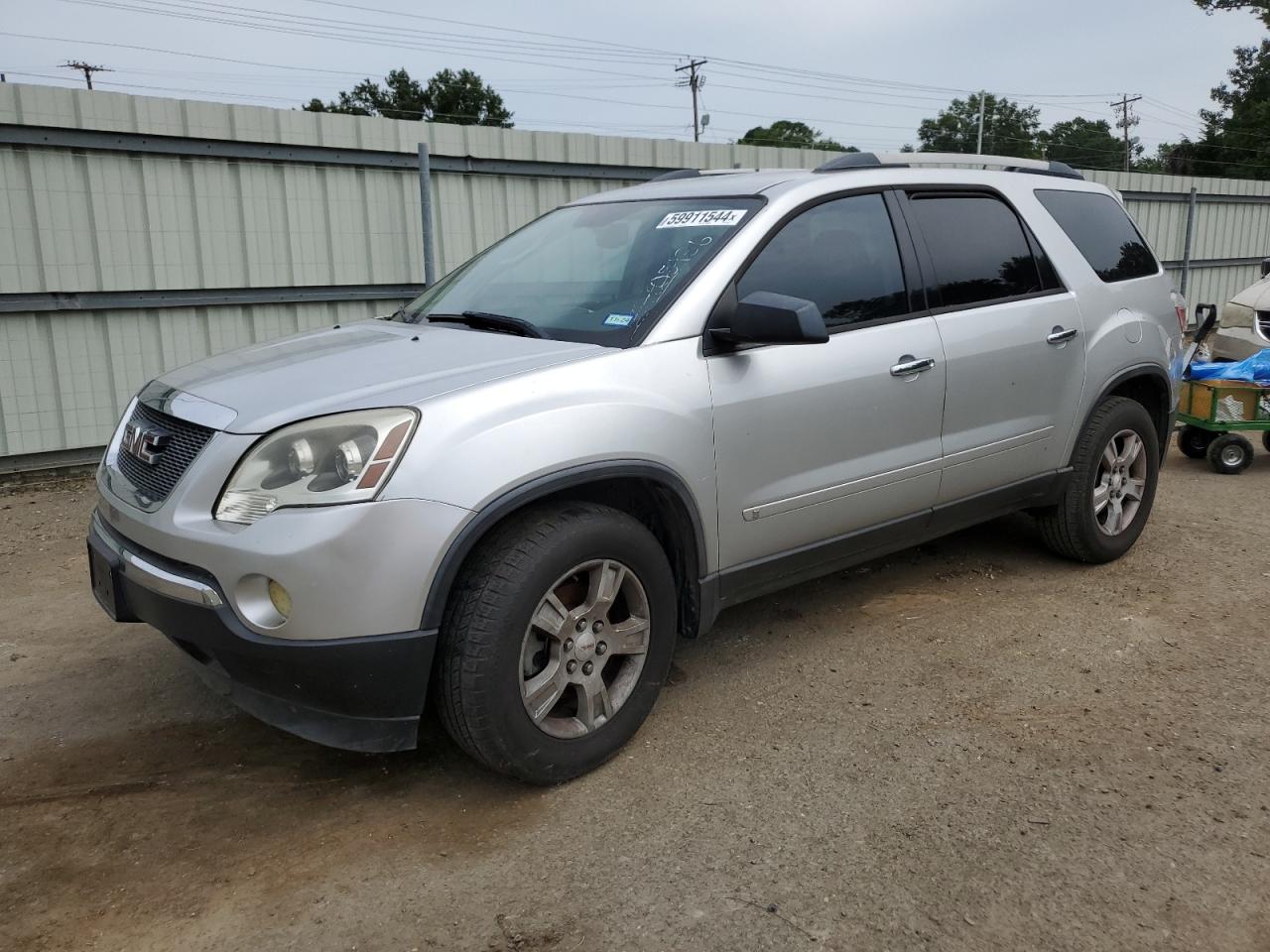 1GKLRLED0AJ105136 2010 GMC Acadia Sle