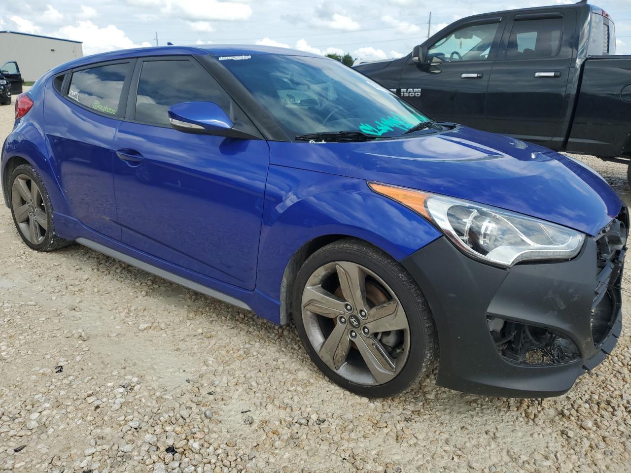 2013 Hyundai Veloster Turbo vin: KMHTC6AE1DU167060