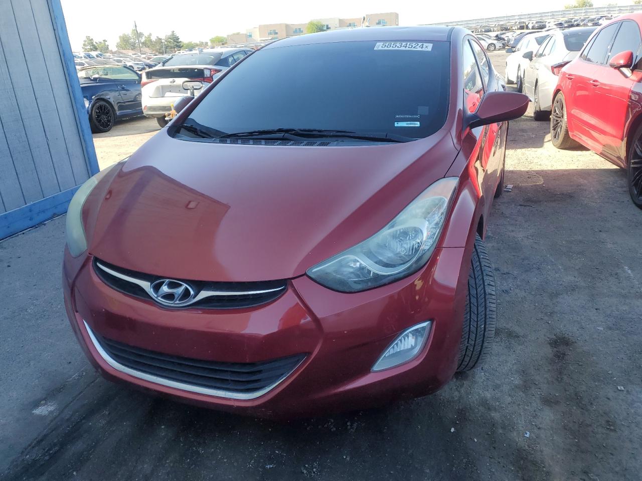 5NPDH4AE7DH176449 2013 Hyundai Elantra Gls