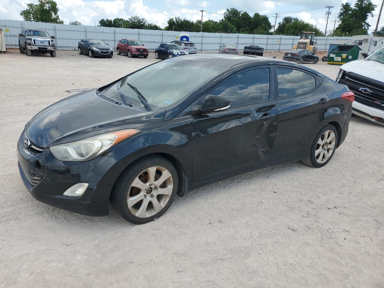 2012 Hyundai Elantra Gls vin: 5NPDH4AE5CH114255