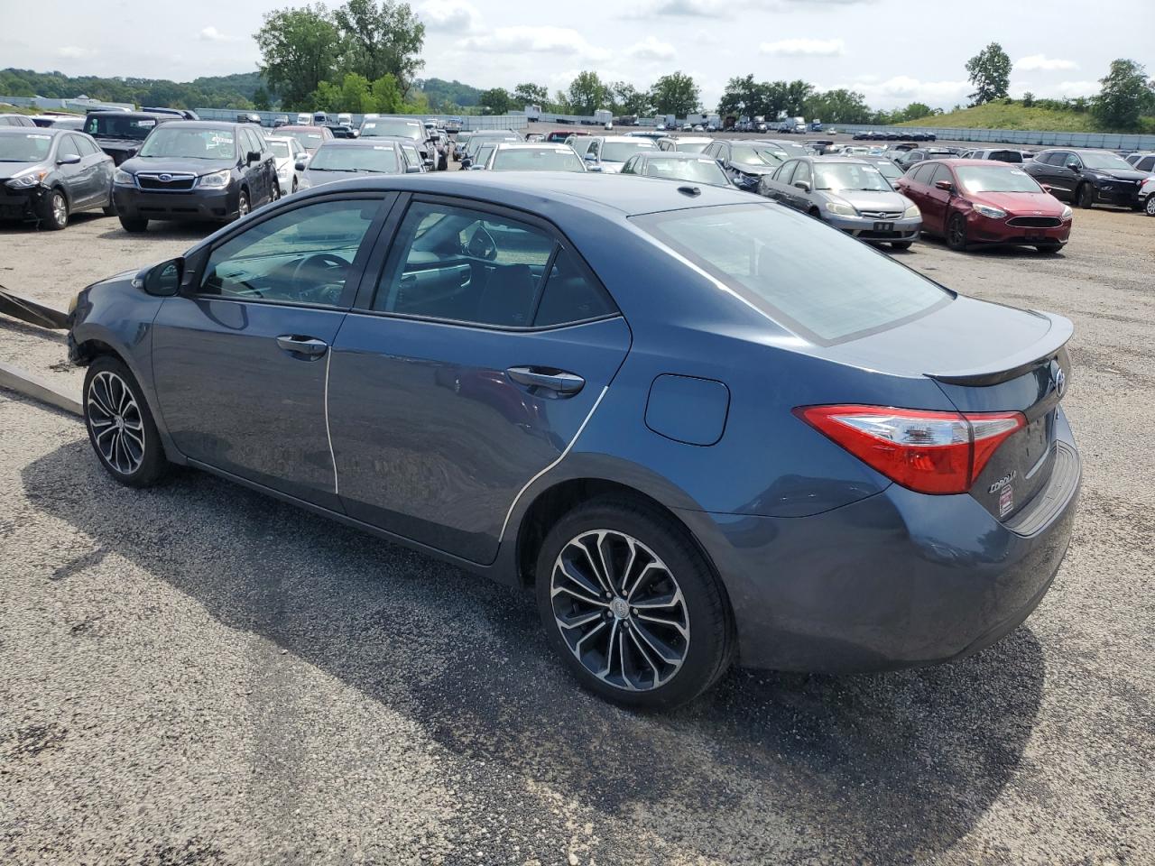 TOYOTA COROLLA L 2016 gray  gas 2T1BURHE7GC513148 photo #3