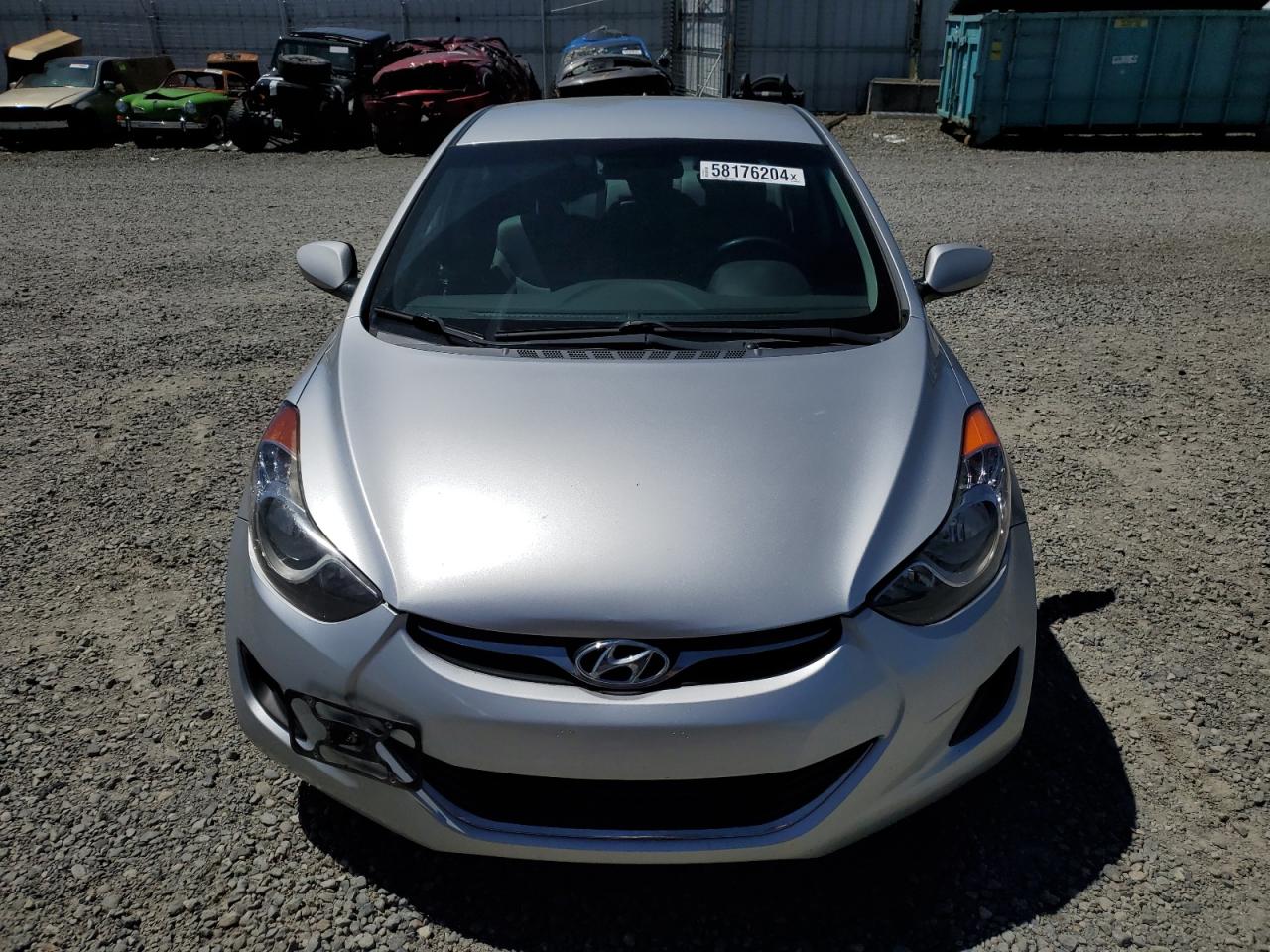 KMHDH4AE3CU221015 2012 Hyundai Elantra Gls