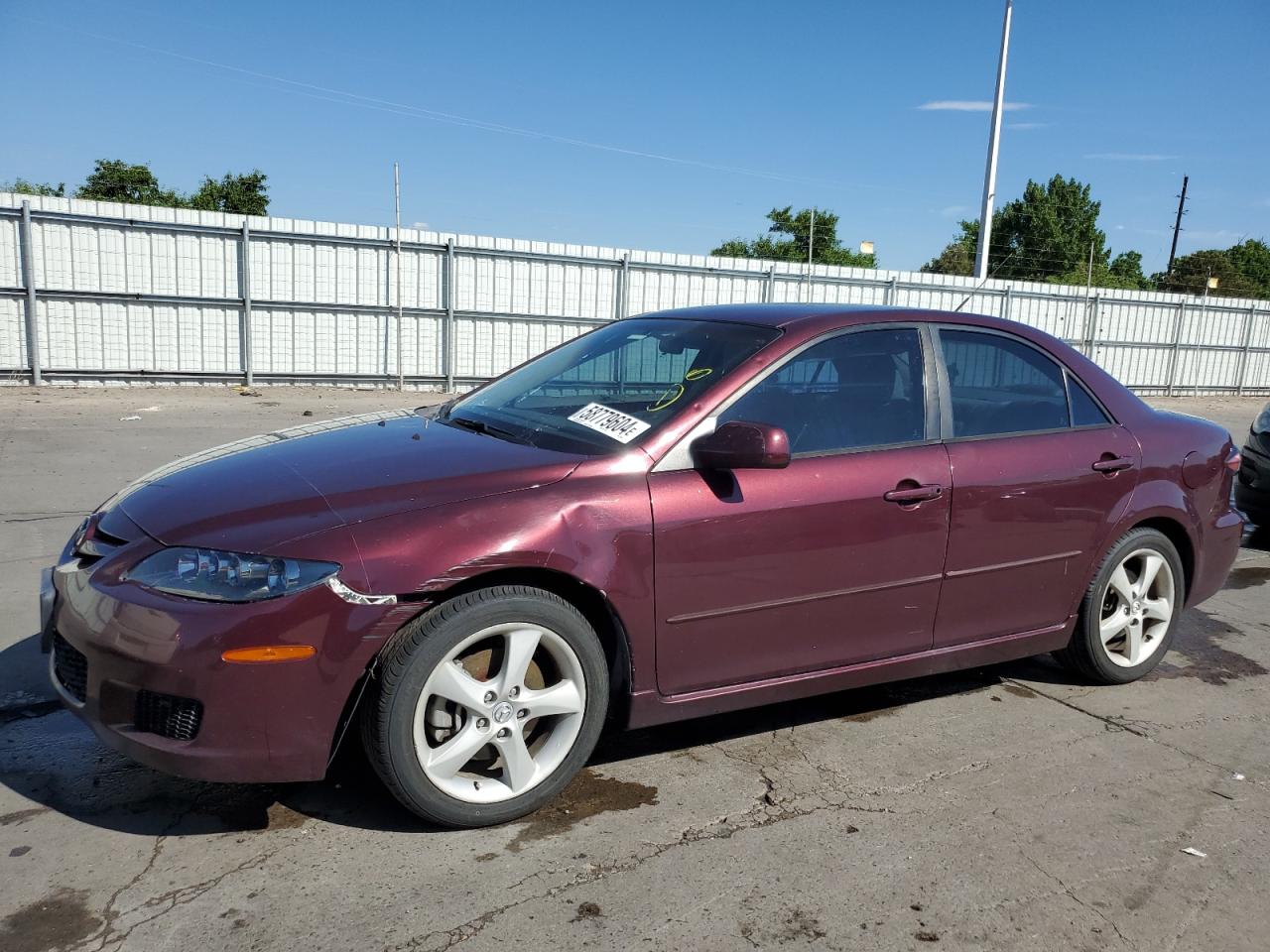 1YVHP80D775M07482 2007 Mazda 6 S