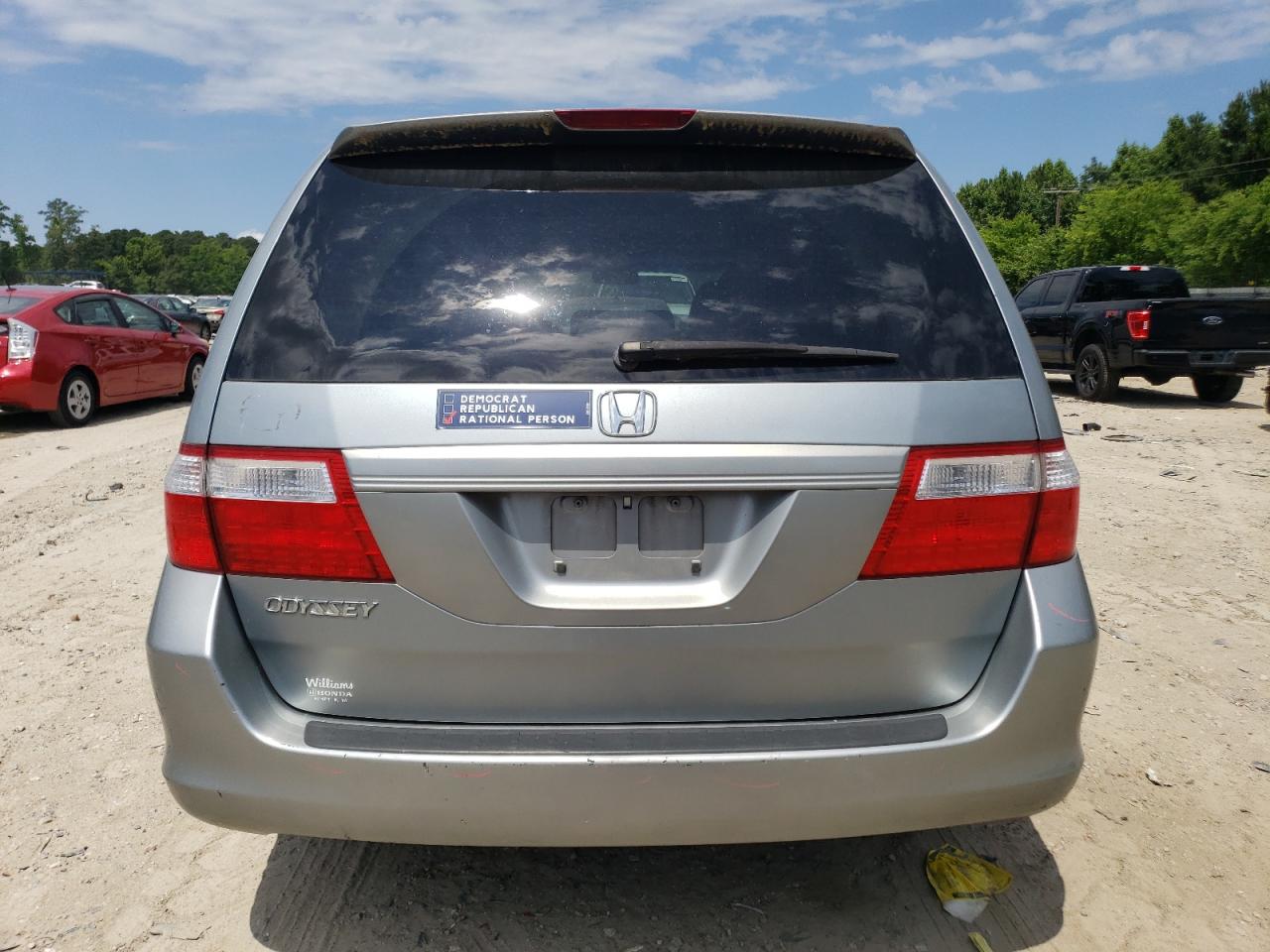 5FNRL38686B059980 2006 Honda Odyssey Exl